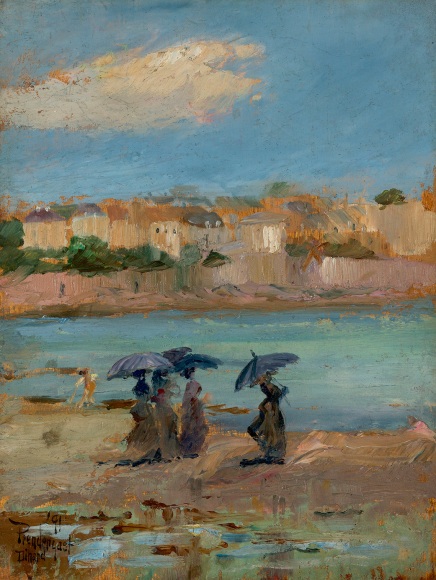 Maurice Brazil Prendergast (1858-1924), Dinard, 1891