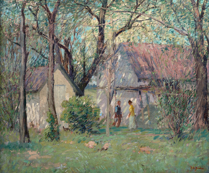 landscape with house
