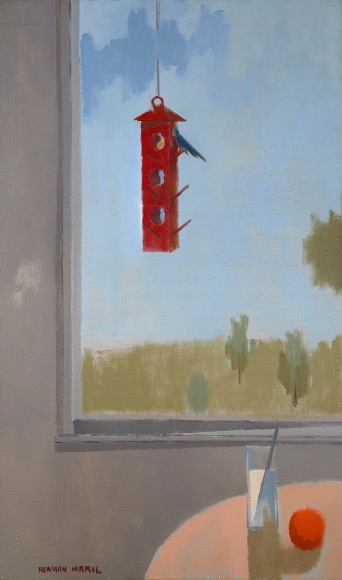 Herman Maril (1908-1986), The Red Feeder