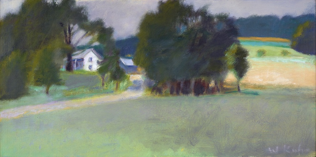 Wolf Kahn (b.1927), Winchester Farm from Below #93, 1980&nbsp;&nbsp;&nbsp;