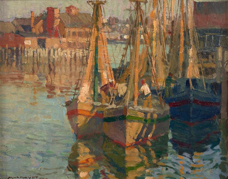 boats in harbor