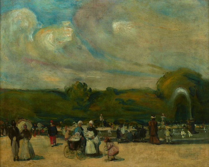 figures in landscape