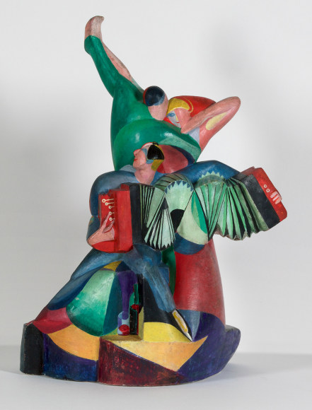 Cecil de Blaquiere Howard (1888-1956), Accordionist and Dancers, 1915-1917