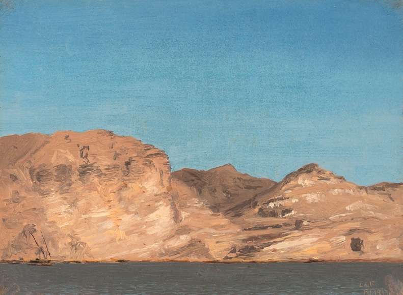 Lockwood de Forest (1850-1932), Nile and Cliffs, Egypt&nbsp;&nbsp;