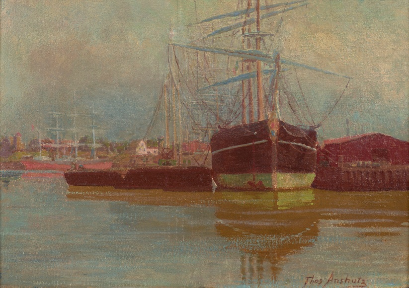 boats in harbor