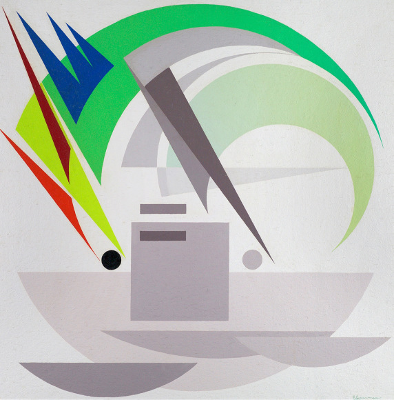 Ed Garman (1914-2004), Chromatic Accents #312, circa 1942-1943