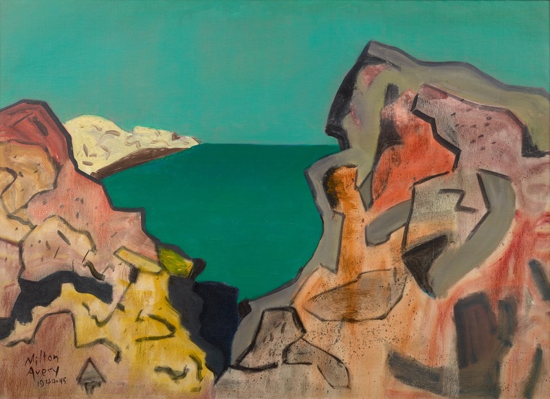 Milton Avery (1885-1965), Rocky Coast, 1944-45