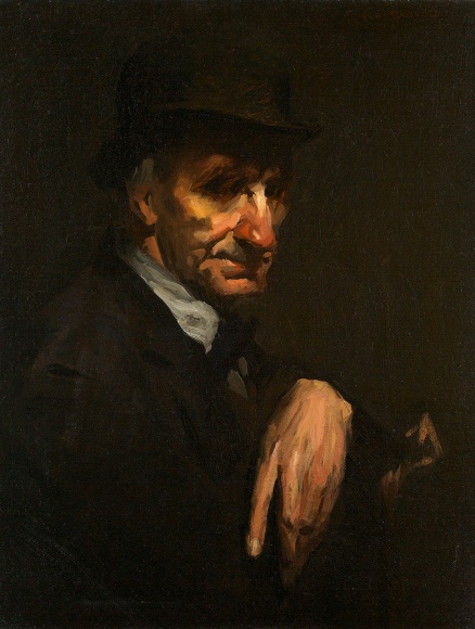 George Wesley Bellows (1882-1925), The Black Derby, 1905