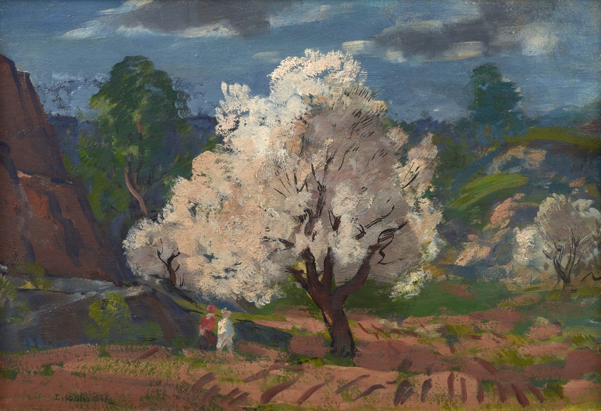 figures in landscape