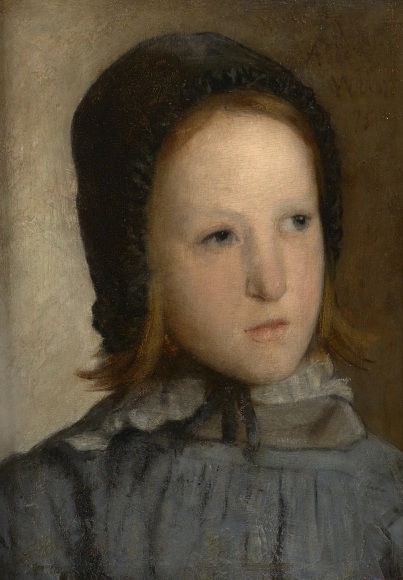 head of a girl