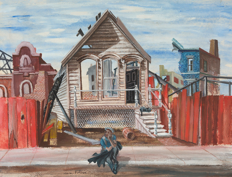 Aaron Bohrod (1907-1992), Abandonment, 1963