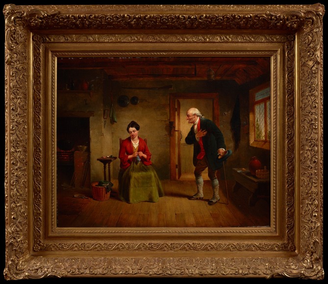 interior with figures