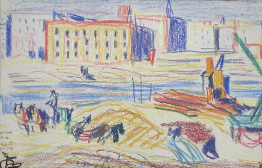 Oscar Bluemner (1867-1938), Grand Avenue