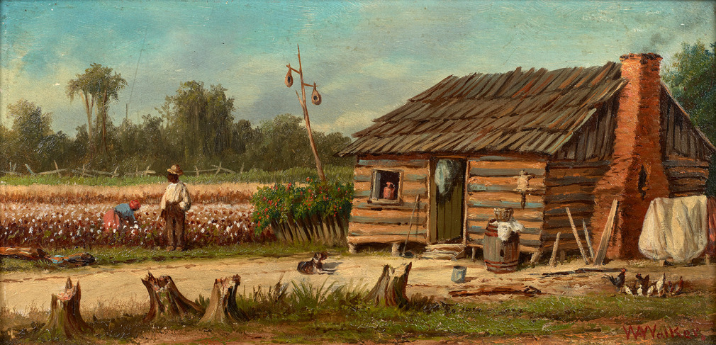 William Aiken Walker (1838-1921), Share Cropper&#039;s Cabin