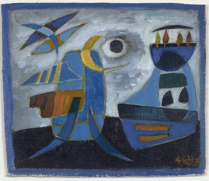 biomorphic and geometric abstraction