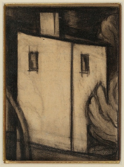 Oscar Florianus Bluemner (1867-1938), Study for &ldquo;In Scarlet and Black&rdquo;, 1932