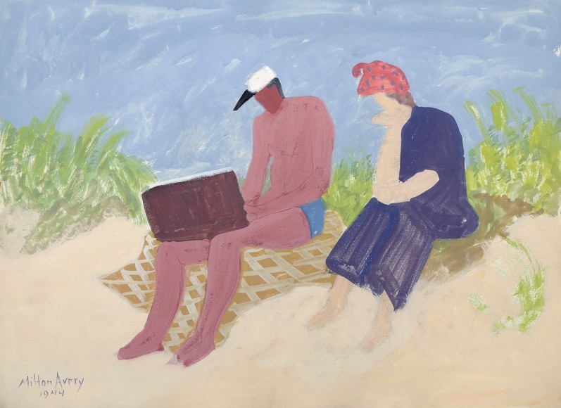 figures in landscape