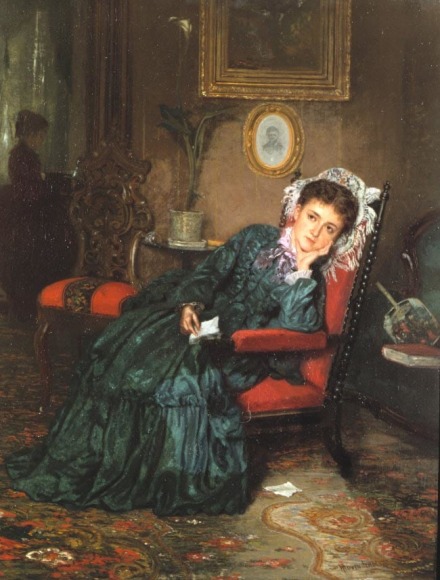 Thomas Hovenden (1840-1895), Reverie