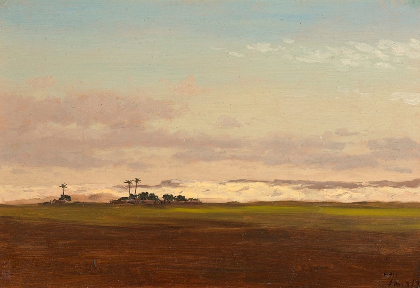 Lockwood de Forest (1850-1932), Nile Valley Landscape, Egypt