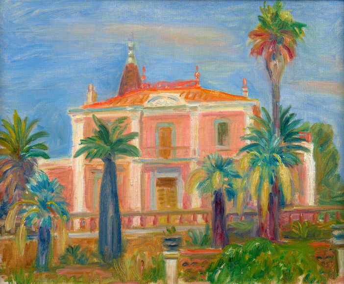 house in a landscape