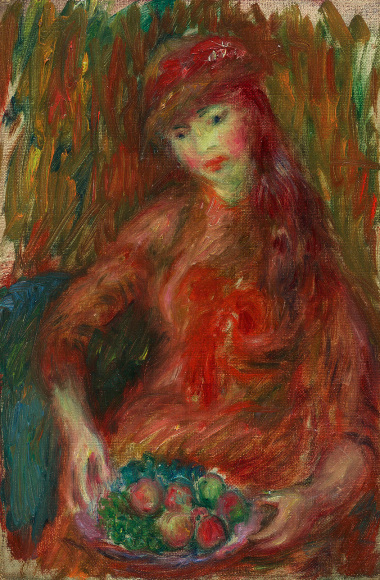 William Glackens (1870-1938), Girl with Fruit