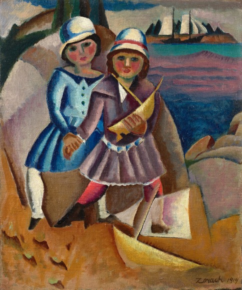 William Zorach (1889-1966), Fishermen&rsquo;s Children, 1919