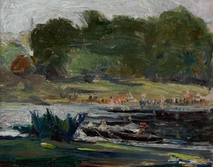 Arthur Beecher Carles (1882-1952), St. James Park, London, circa 1905