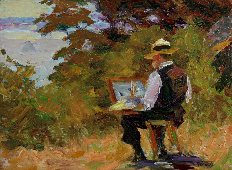 Edward Henry Potthast (1857-1927), The Artist (Self-Portrait), circa 1910