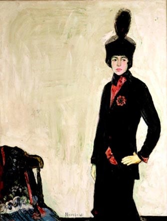 Bror Julius Olsson Nordfeldt (1878-1955), Miss Mary Randolph, 1911