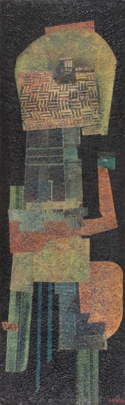Hayward Oubre (1916-2006), Guardian Figure, 1966