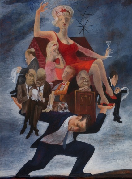 Bernard Perlin (1918-2014), The Divorce