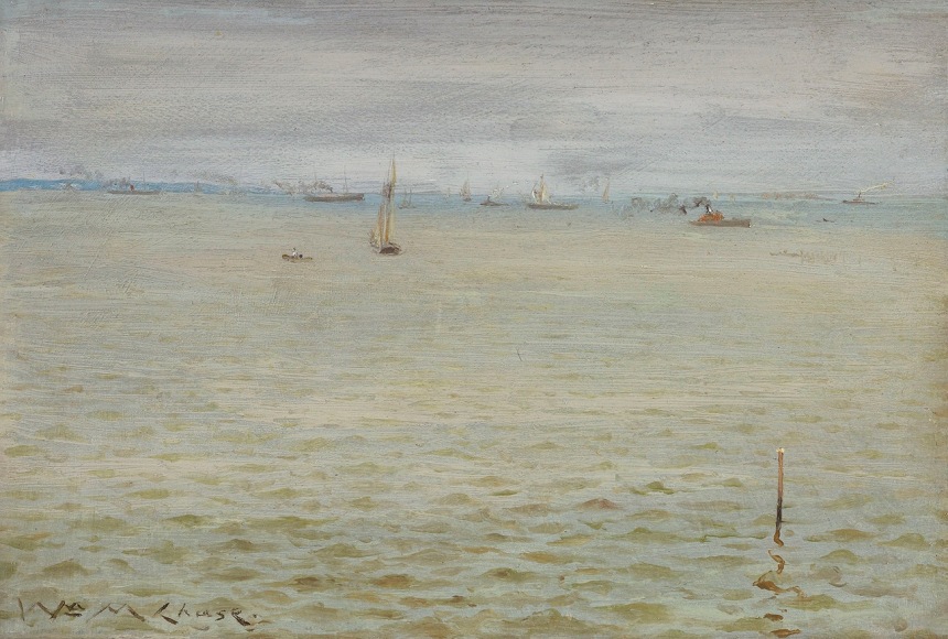 William Merritt Chase (1849-1916), Seascape, circa 1888