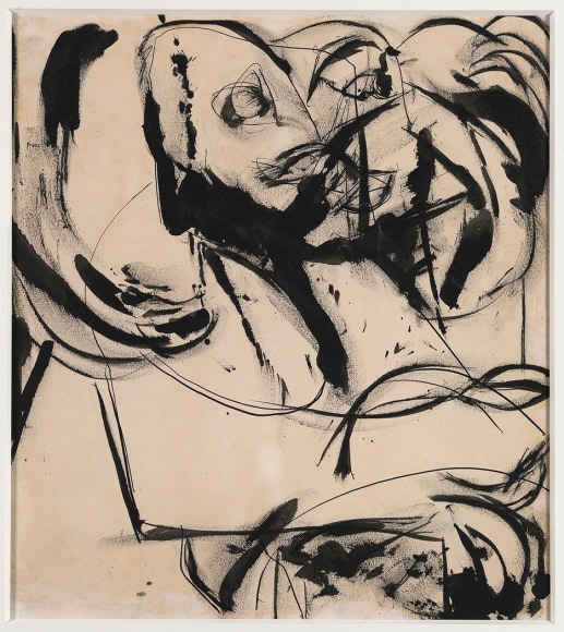 Grace Hartigan (1922-2008), Feline Image, circa 1952