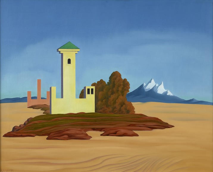 George Copeland Ault (1891-1948), Desert Towers, 1937