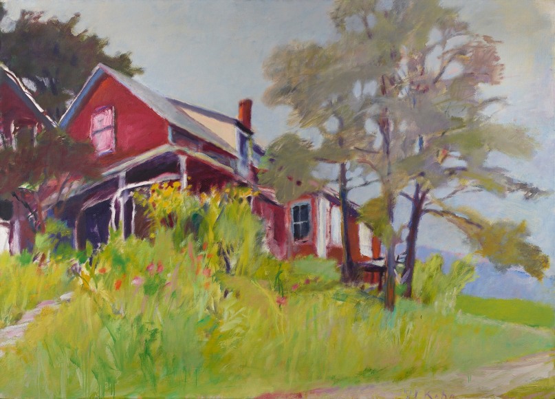 house in a landscape