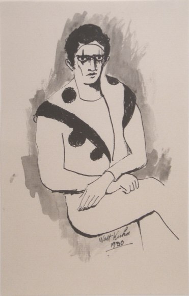 Walt Kuhn (1880-1949), Study for &quot;Clown with Black Wig&quot;, 1930