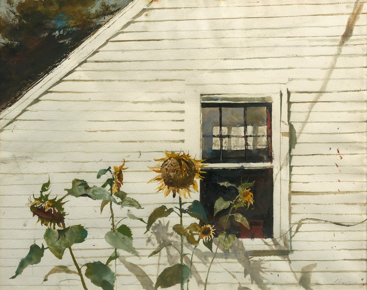 house with flowers