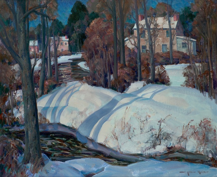 Arthur Meltzer (1893-1989), Poquessing at Trevose, circa 1940