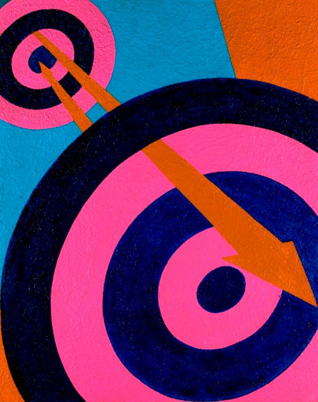 Hayward Oubre (1916-2006), Ricochet, 1968