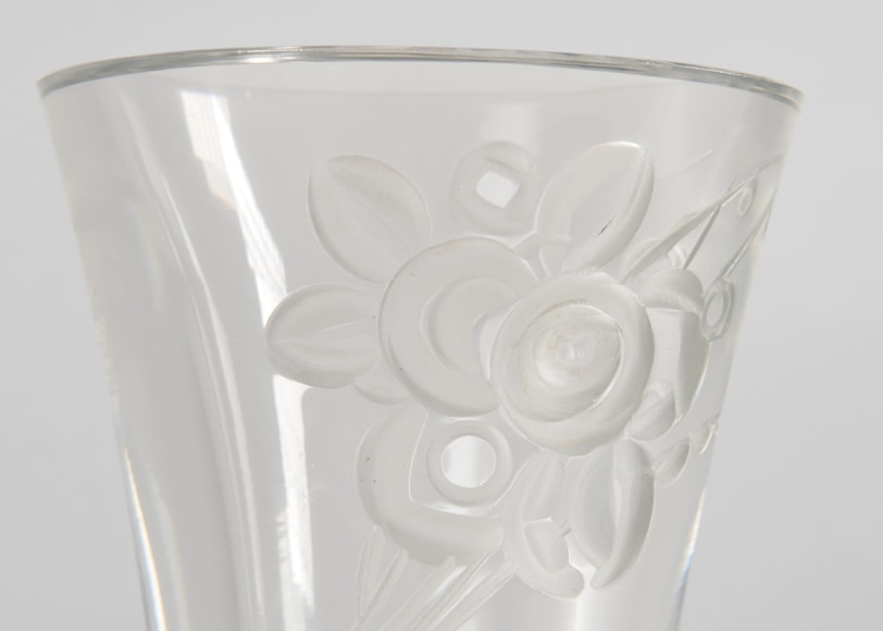Jean Luce vase glass