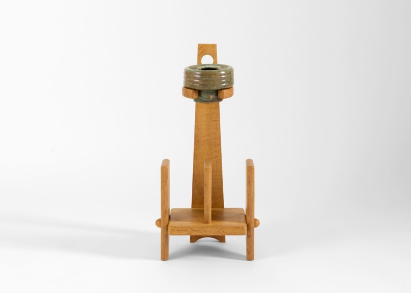 Guillerme et chambron ashtray magazine stand