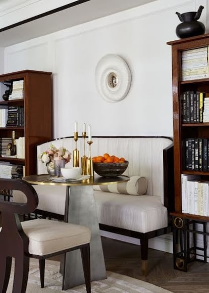 Leleu Bookcases in situ