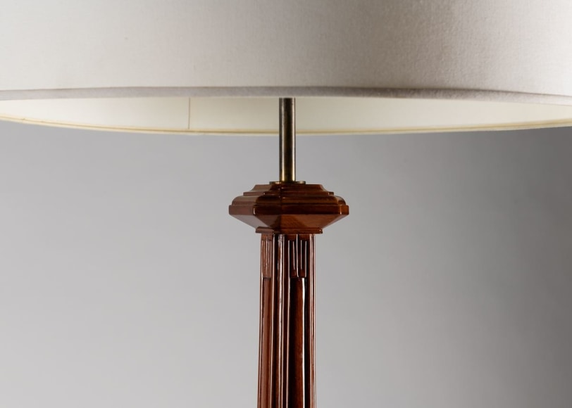 paul follot mannered lamp