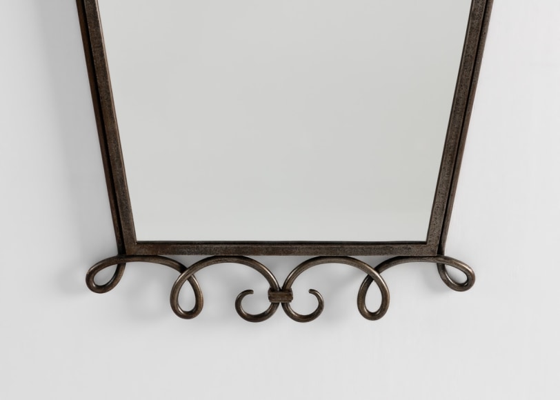 Art deco wall mirror