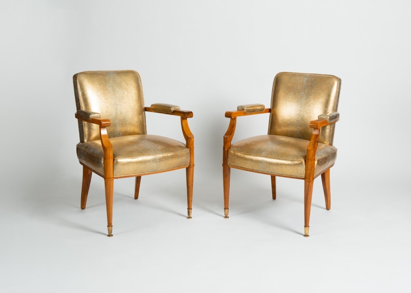 Pair of Neoclassical Armchairs
