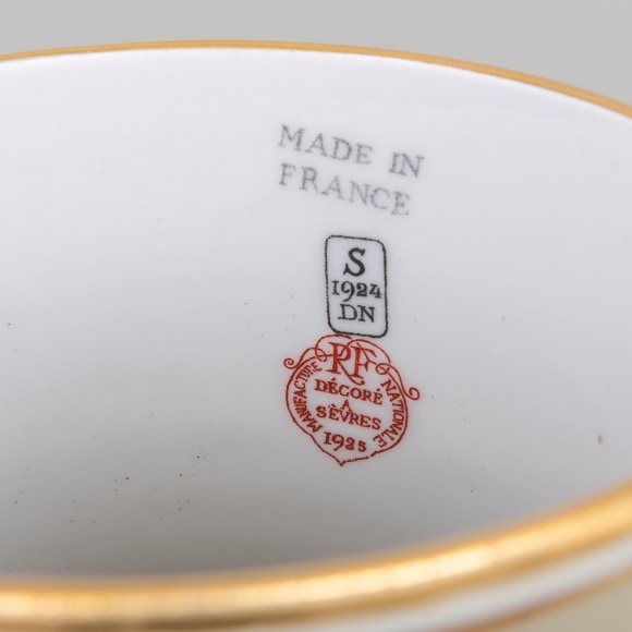 sevres porcelain vase