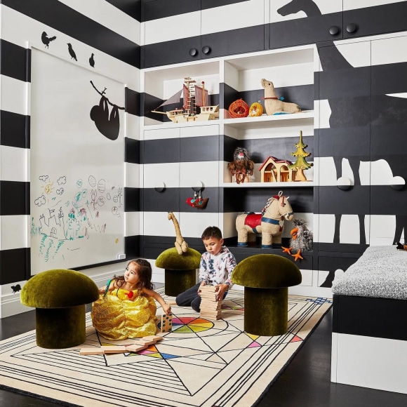 Monique Gibson Interior featured in AD.