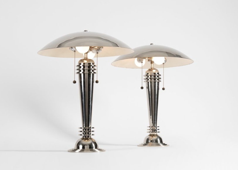 woka table lamps pair