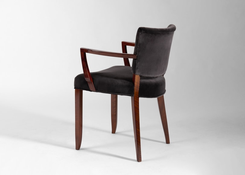 set of leleu armchairs