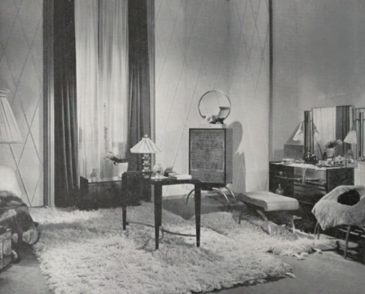 chest of drawers mirrored deco